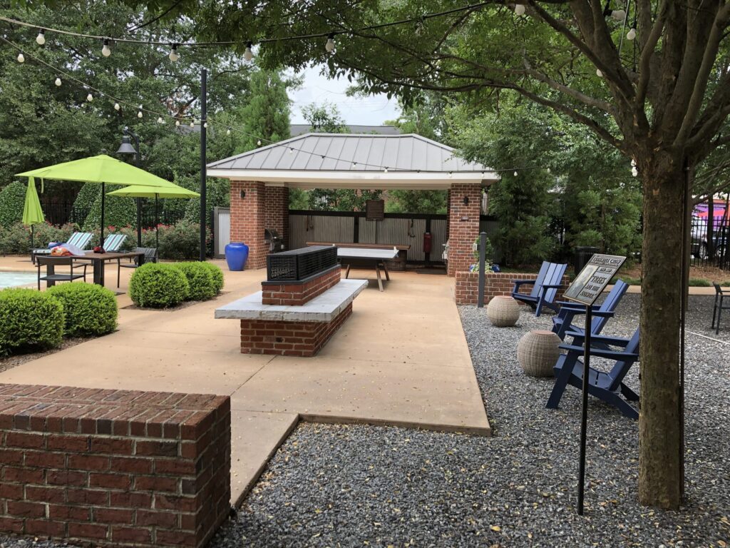 East Atlanta Village Pool Landscape